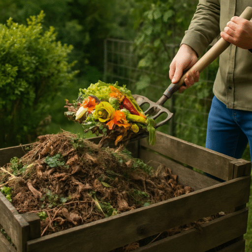 Hoe maak je een composthoop