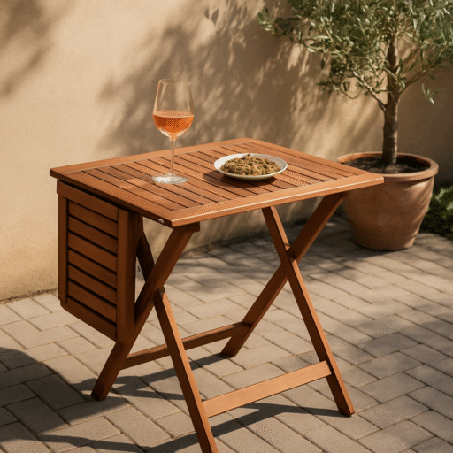 Opklapbare tuintafels voor meer ruimte