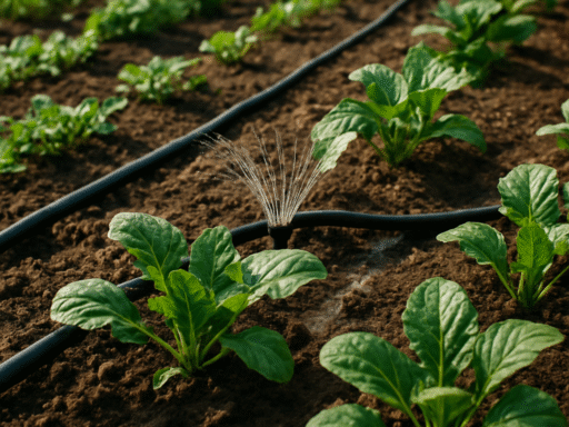 Slim irrigeren in de moestuin