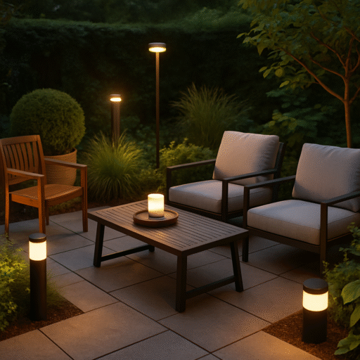 Trends in tuinverlichting en meubels