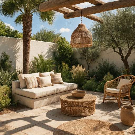 Tuin met Ibiza sfeer zo pak je dat aan